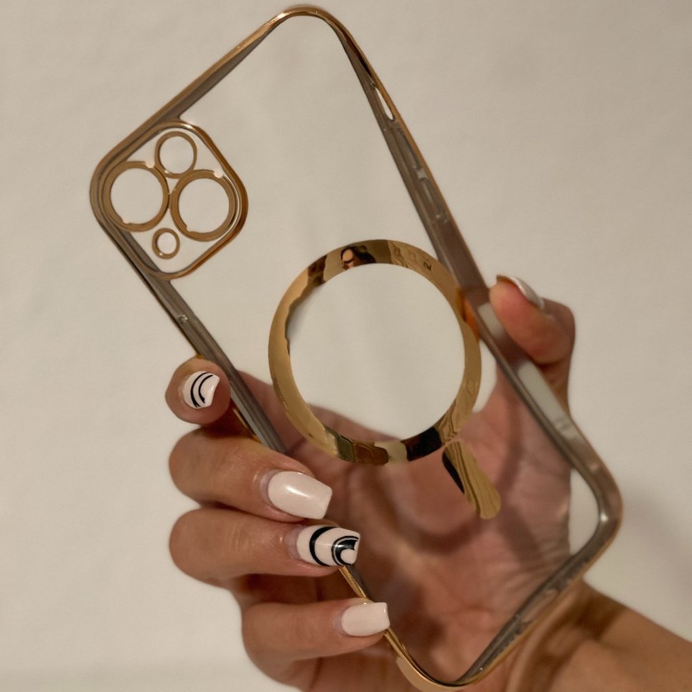 Luxury Electroplating For MagSafe Case For iPhone 13 Pro,14 Pro, 14 Pro Max